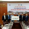 韩国援助越南30万美元 用于开展中部灾后恢复重建工作