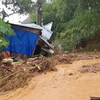 广南省南茶媚县茶棱乡发生严重的泥石流事故，致使53人被掩埋