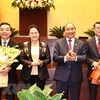  越南第十四届国会第十次会议：国会批准免去朱玉英和黎明兴的职务