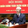 越共中央总书记、国家主席阮富仲出席2020年全军军政会议