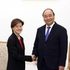 越南政府总理阮春福会见新加坡驻越大使