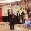 旅居日本越南人喜迎2021辛丑年春节