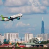 越南各家航空公司航班准点率处在较高水平