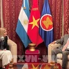 阿根廷国家通讯社希望与越南通讯社加强合作