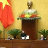 越南第十四届国会第十一次会议：提请国会免去国会主席和国家选举委员会主席的职务