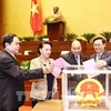 越南第十四届国会第十一次会议选举国会副主席职务
