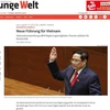 德国媒体高度评价越南的新领导班子