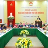 第九届越南祖国阵线中央委员会主席团第八次会议就人事工作进行深入讨论
