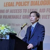 题为“加强对越南贫困人和弱势群体的法律援助”的讨论会在河内举行