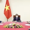 越南政府总理范明政与加拿大总理特鲁多通电话