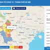 河内市新冠肺炎疫情流行病学动态地图正式亮相