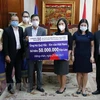 旅居老挝越南人继续为国内新冠肺炎疫情防控阻击战捐款
