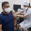 外国驻越媒体机构50名记者获得新冠疫苗接种