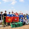 越南大学生积极参加俄罗斯莫斯科共产主义星期六义务劳动