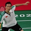 2020年奥运会羽毛球比赛：越南选手阮进明结束本届奥运会征程