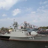 越南、俄罗斯、中国和缅甸海军在“海杯”项目比赛同台竞技