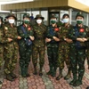 越南野战炊事和军医接力队前往乌兹别克斯坦参加2021年国际军事比赛