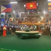 越南奥黛在“文化军”比赛抽签仪式上脱颖而出