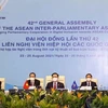 越南国会主席王廷惠出席第42届东盟议会联盟大会开幕式