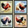 越南邮政发行“越南本土鸡”邮票一套四枚 