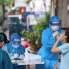 15日上午河内市新增新冠肺炎确诊病例11例