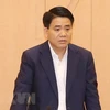 原河内市人民委员会主席阮德钟因涉嫌污水处理制品案被起诉