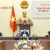 越南国会主席王廷惠主持召开经济社会领域专家座谈会