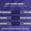 26名越南球员参加2022年亚足联吉尔吉斯斯坦 U23亚洲杯预选赛
