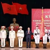 阮春福出席人民安全学院传统日75周年纪念典礼
