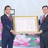 越南国会主席王廷惠出席黎光道同志诞辰100周年纪念典礼