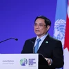 越南政府总理范明政在《联合国气候变化框架公约》第二十六次缔约方大会世界领导人峰会上发表讲话