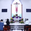 胡志明市天主教团结委员会悼念新冠肺炎疫情防控牺牲人员和逝世同胞