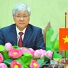 越南祖国阵线中央委员会主席杜文战致信祝贺老挝建国阵线第十一次全国代表大会取得圆满成功
