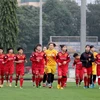 越南女足国家队为国际比赛做好准备