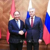 越南国家主席阮春福会见俄罗斯国家杜马主席沃洛金