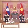 老挝国会主席赛宋蓬结束对越南的正式访问