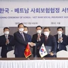 越南与韩国签署社会保险双边协定