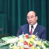 越南国家主席阮春福出席2021年全军军政会议