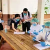 广宁省帮助老挝琅勃拉邦省抗击疫情 