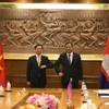 越南外长裴青山开展2022越柬友好年内首项双边外交活动