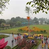 河内升龙皇城再现宫廷过年祭祀礼仪