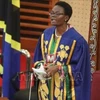 国会主席王廷惠致电祝贺坦桑尼亚议会新任议长阿克森