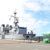 法国海军巡防舰“葡月号”访问庆和省