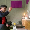 宣光省青衣瑶族同胞独特的祈祷仪式