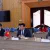 越南计划与投资部部长阮志勇与美国-东盟商业委员会领导举行座谈会