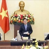 越南国会主席王廷惠主持专题询问活动筹办会议