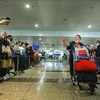 再一批共有259名旅居乌克兰越南公民搭乘第三班航班从波兰回国