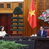 越南政府总理范明政会见世行东亚和太平洋地区副行长