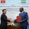 促进越南与加蓬之间的经贸合作关系