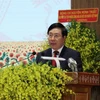国家统一47周年：越南政府常务副总理范平明出席禄宁解放日50周年